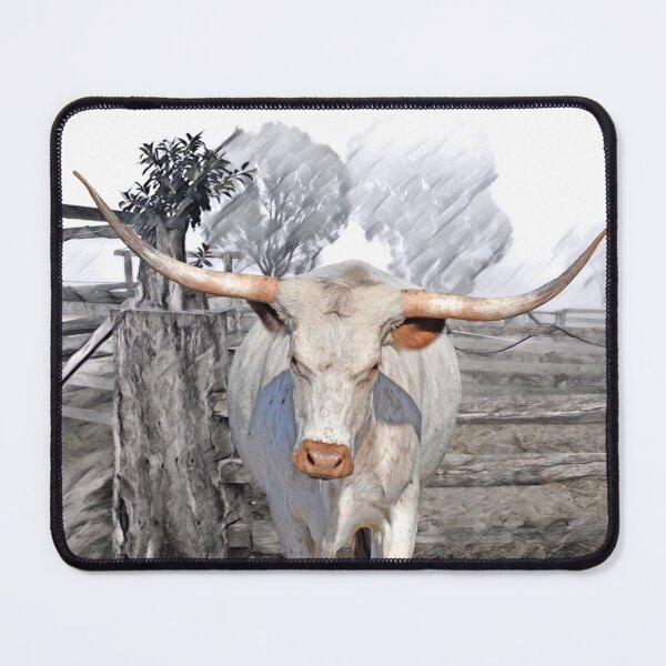 Item preview, LONGHORN CATTLE, FOR HOME DECORE AND ATTIRE  designed and sold by Barbara Jean Photo Art And Design.