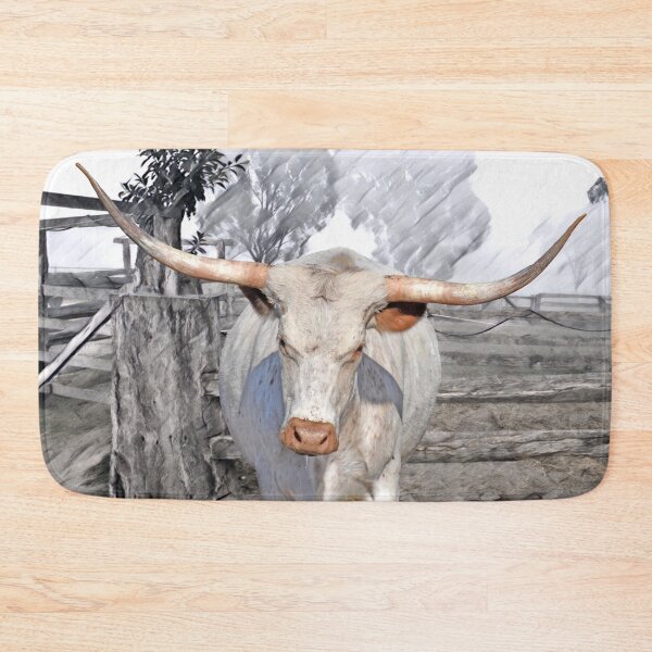 Item preview, LONGHORN CATTLE, FOR HOME DECORE AND ATTIRE  designed and sold by Barbara Jean Photo Art And Design.