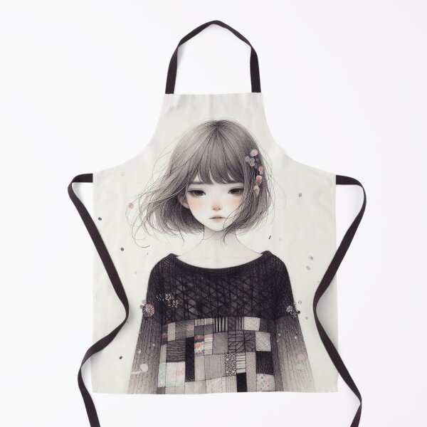 Item preview, Melancholy Girl designed and sold by Beyondnote-Art.