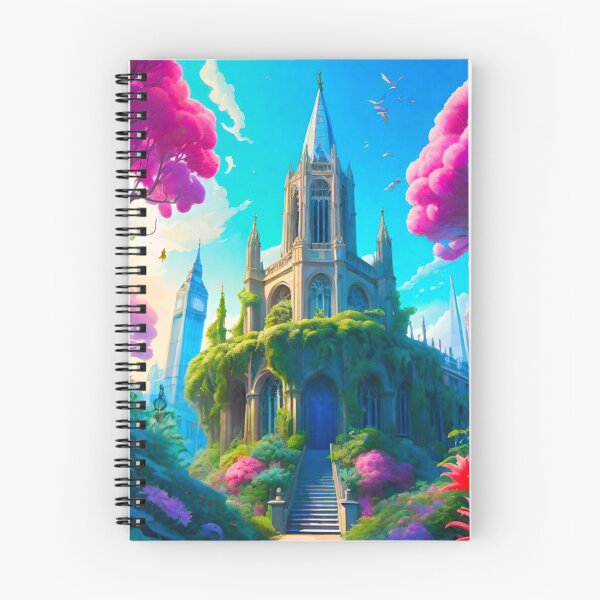 Item preview, Enchanted Overgrown Castle – Nature Reclaims Its Throne designed and sold by GrizzlyCollective.