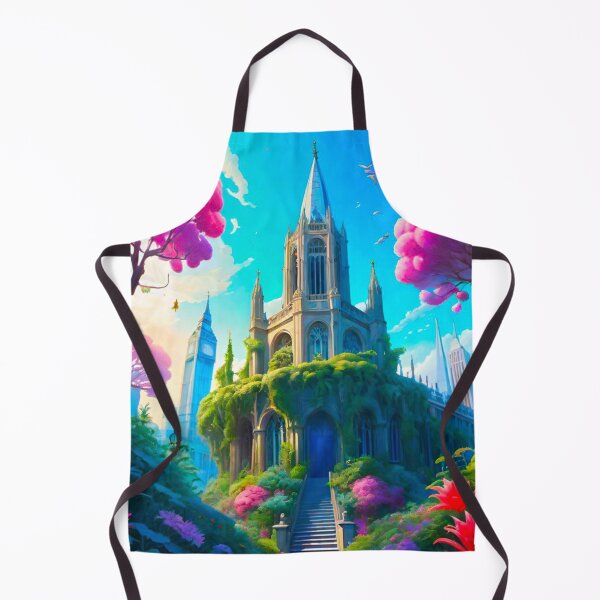 Item preview, Enchanted Overgrown Castle – Nature Reclaims Its Throne designed and sold by GrizzlyCollective.