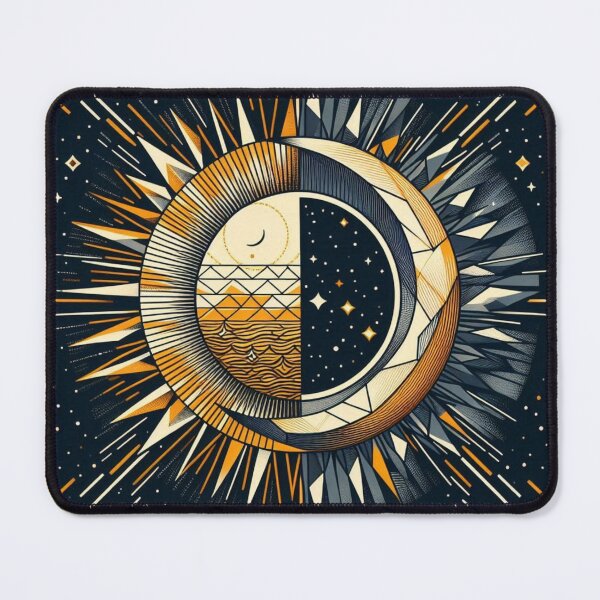 Item preview, Half Sun & Half Moon 2 designed and sold by APOLLO TWENTY ONE.