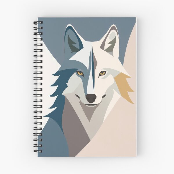 Item preview, Wolf Portrait in Geometric Style designed and sold by ArtSE46.
