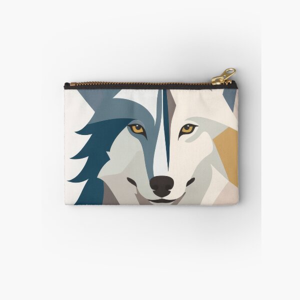Item preview, Wolf Portrait in Geometric Style designed and sold by ArtSE46.