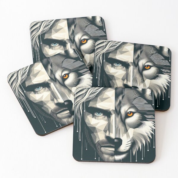 Item preview, Half Man Half Wolf designed and sold by APOLLO TWENTY ONE.