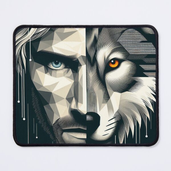 Item preview, Half Man Half Wolf designed and sold by APOLLO TWENTY ONE.