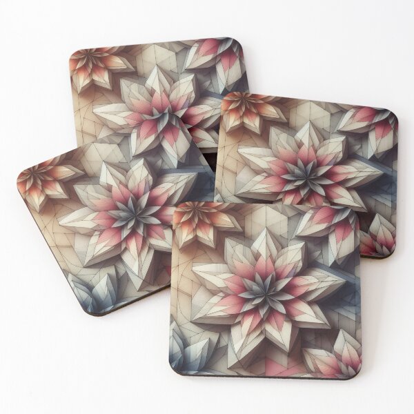 Item preview, Geometric Flower 4 designed and sold by APOLLO TWENTY ONE.