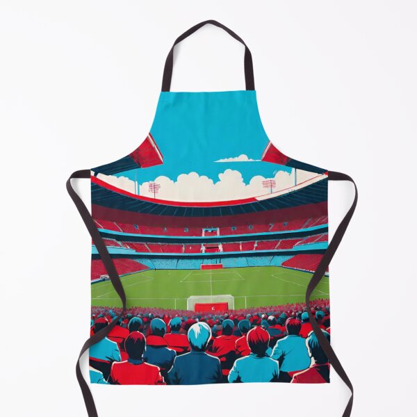 Item preview, Blue vs Red: The Deep Rivalry Inside the Soccer Stadium designed and sold by GrizzlyCollective.