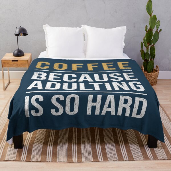 Item preview, Coffee Because Adulting Is So Hard  designed and sold by NosandEdgy.
