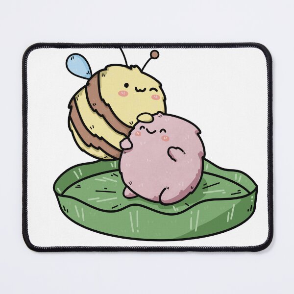 Item preview, Bee-leaf in yourself designed and sold by Cute & Funny Hand-Drawn Prints | Happy Doodle Friends Shop.