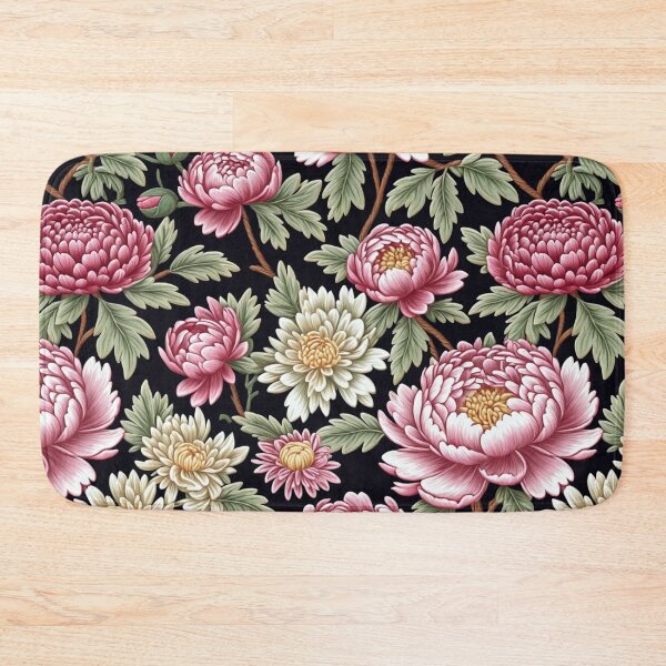 Item preview, Blossom trees with rose, peony, chrysanthemum. Jacobean embroidery style designed and sold by Giuseppe Cammino.