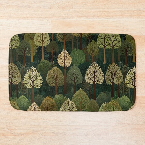 Item preview,  Earthy Forest Mosaic Pattern designed and sold by Glam-OOTD.
