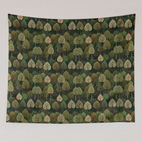 Item preview,  Earthy Forest Mosaic Pattern designed and sold by Glam-OOTD.