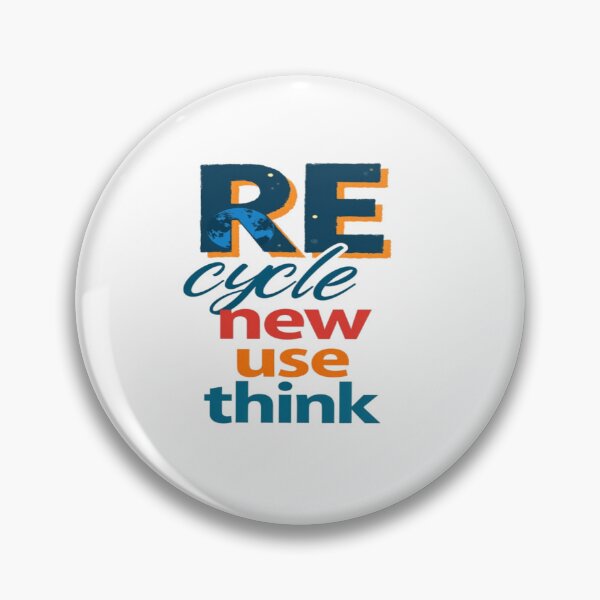 Item preview, Recycle Renew Reuse Rethink Eco Message designed and sold by ibobo4656.