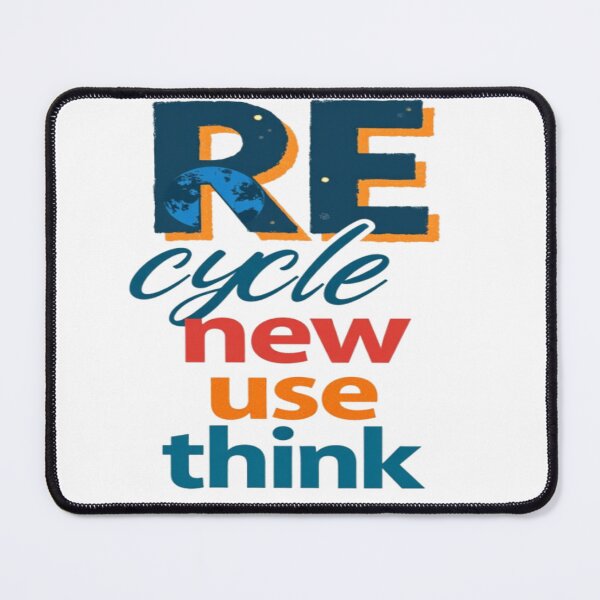 Item preview, Recycle Renew Reuse Rethink Eco Message designed and sold by ibobo4656.