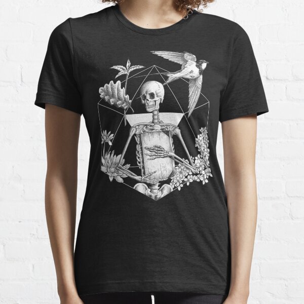 I'll Read Till I Die - White on Black Essential T-Shirt
