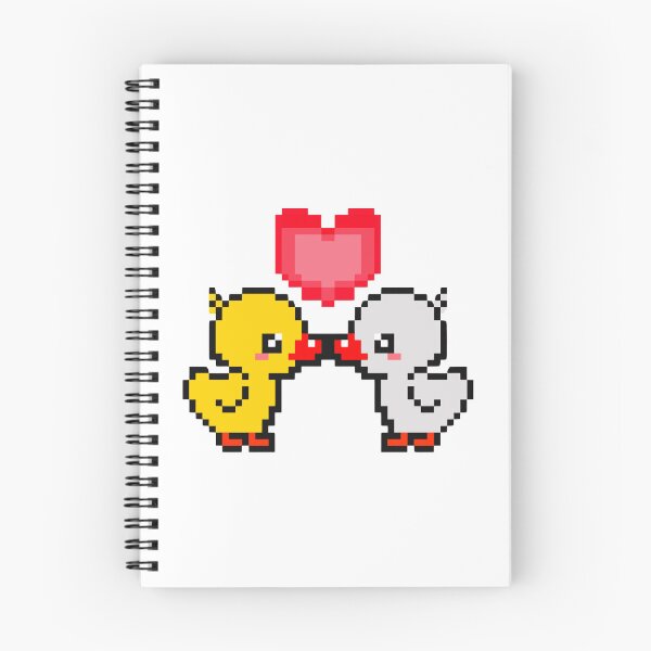 Item preview, Pixel Love: Two Ducks in Romance designed and sold by K1llexx.