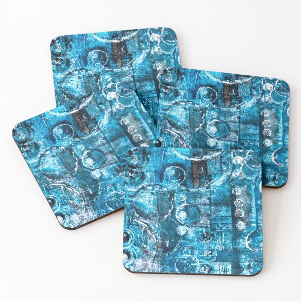 Item preview, Mixed Media, Blue Rain designed and sold by 108 Creative.