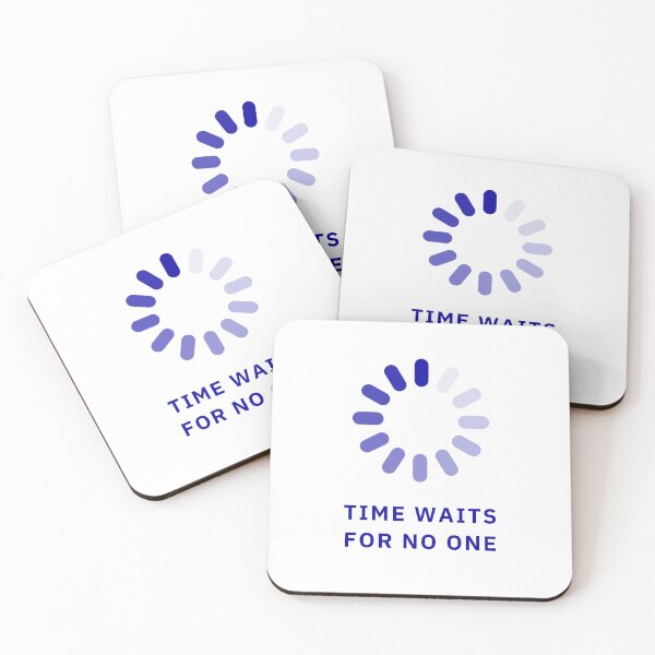 Item preview, Time Waits For No One, Computer Loading Symbol  designed and sold by AASparksDesigns.