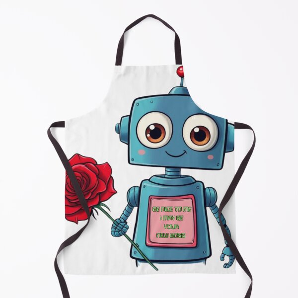 Item preview, Funny. Ai taking over. Be Nice New boss. designed and sold by Shoot-The-Moon.