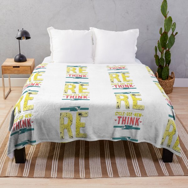 Item preview, Recycle Renew Reuse Rethink Eco Message designed and sold by ibobo4656.