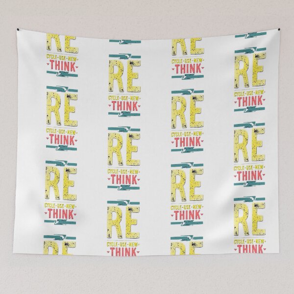 Item preview, Recycle Renew Reuse Rethink Eco Message designed and sold by ibobo4656.