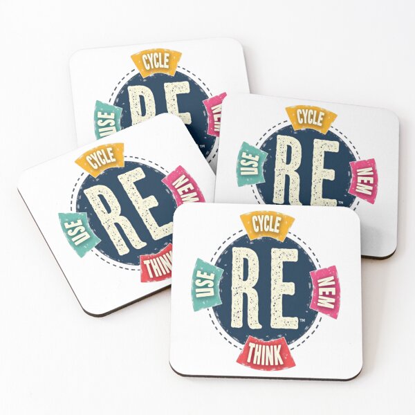 Item preview, Recycle Renew Reuse Rethink Eco Message designed and sold by ibobo4656.