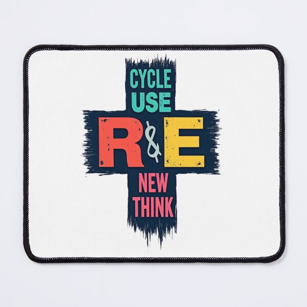 Item preview, Recycle Renew Reuse Rethink Eco Message designed and sold by ibobo4656.