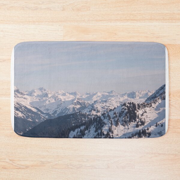 Item preview, wintery Alpine panorama designed and sold by rhosbahu.