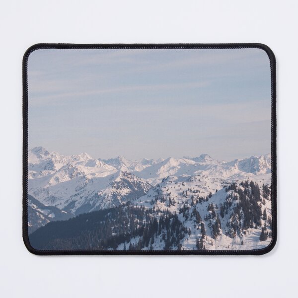 Item preview, wintery Alpine panorama designed and sold by rhosbahu.