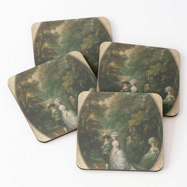 Item preview, Henry, Duke of Cumberland with Anne, Duchess of Cumberland, and Lady Elizabeth Luttrell by Thomas Gainsborough designed and sold by Vintage Designs +.