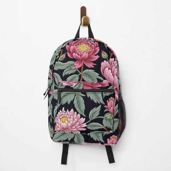 Item preview, Blossom trees with rose, peony, chrysanthemum. Jacobean embroidery style designed and sold by Giuseppe Cammino.