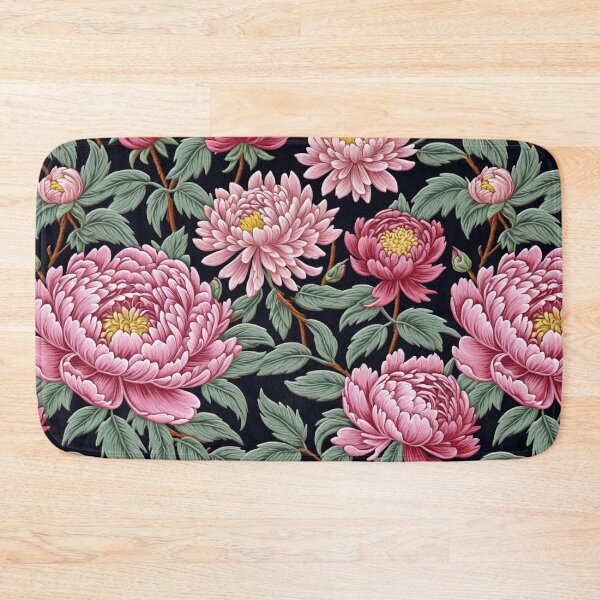 Item preview, Blossom trees with rose, peony, chrysanthemum. Jacobean embroidery style designed and sold by Giuseppe Cammino.