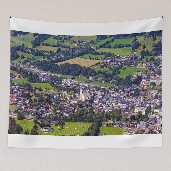 Item preview, Kitzbuhel Panoramic Townscape designed and sold by Graham Prentice.
