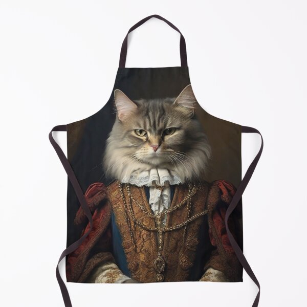 Item preview, Regal Whiskers: Renaissance Aristocrat Cat designed and sold by RK - Shop.
