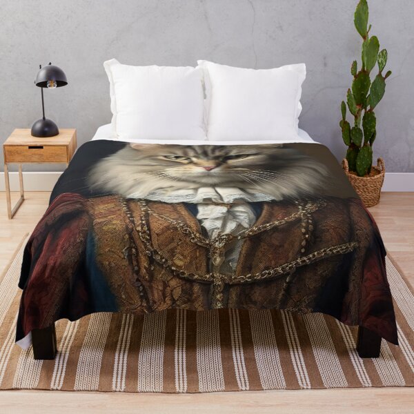 Item preview, Regal Whiskers: Renaissance Aristocrat Cat designed and sold by RK - Shop.