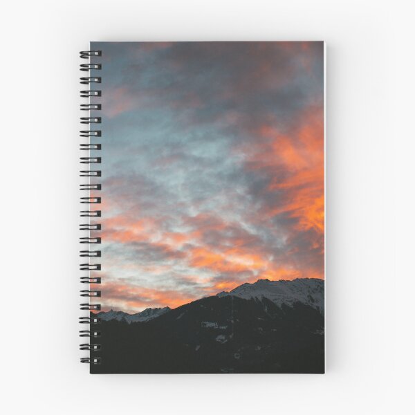 Item preview, Espectacular puesta de sol alpina designed and sold by rhosbahu.