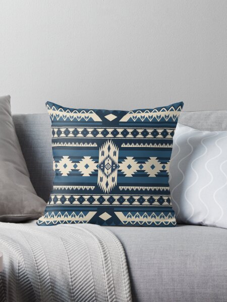 Item preview, Elegant Native American Aztec Tribal Geometric Pattern designed and sold by BWDecorPattern.