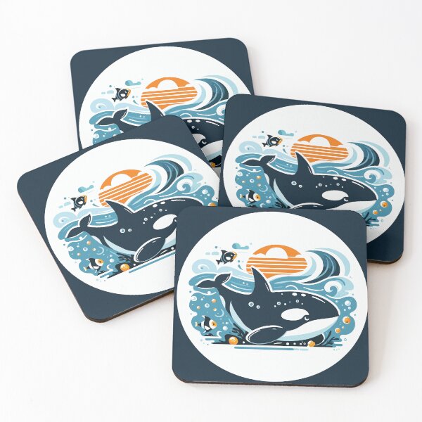 Item preview, Orca under the sea designed and sold by TheRedWellies.