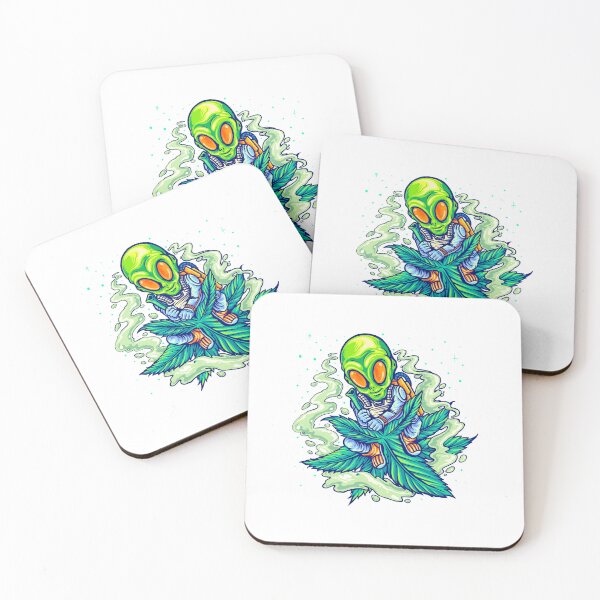 Artikelvorschau, PSYCHEDELISCHES ALIEN, DAS BLATT REITET entworfen und verkauft von PSYNOVA.