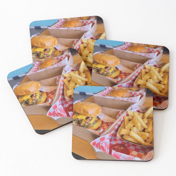 Item preview, Hamburgers and French Fries with ketchup In Trays designed and sold by PAILLEADER.