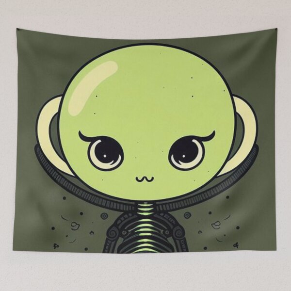 Item preview, Alien cute vector designed and sold by Only Good Vibes.