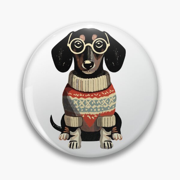 Item preview, Dogs in Jumpers: The divine Dachshund designed and sold by krisevansart.