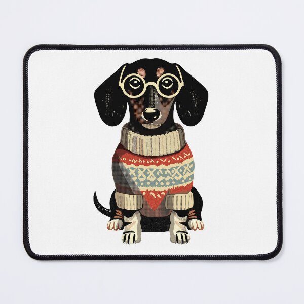 Item preview, Dogs in Jumpers: The divine Dachshund designed and sold by krisevansart.