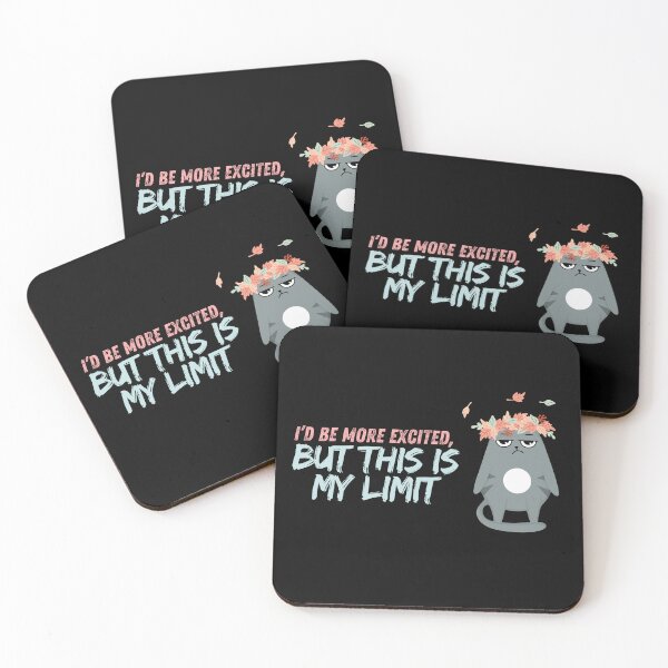 Item preview, I'd Be More Excited But This Is My Limit T-Shirt Funny And Sarcastic  designed and sold by EvocatiVerse.