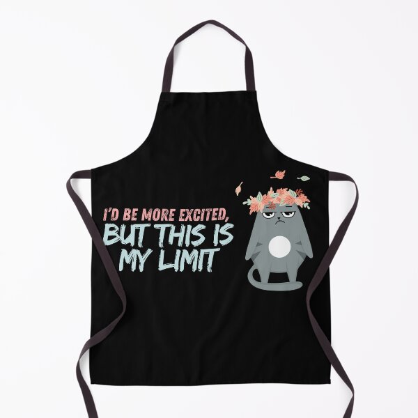 Item preview, I'd Be More Excited But This Is My Limit T-Shirt Funny And Sarcastic designed and sold by EvocatiVerse.