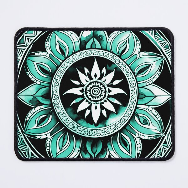 Item preview, Dudeist Mandala "spiked" (green) designed and sold by VC-Publications.