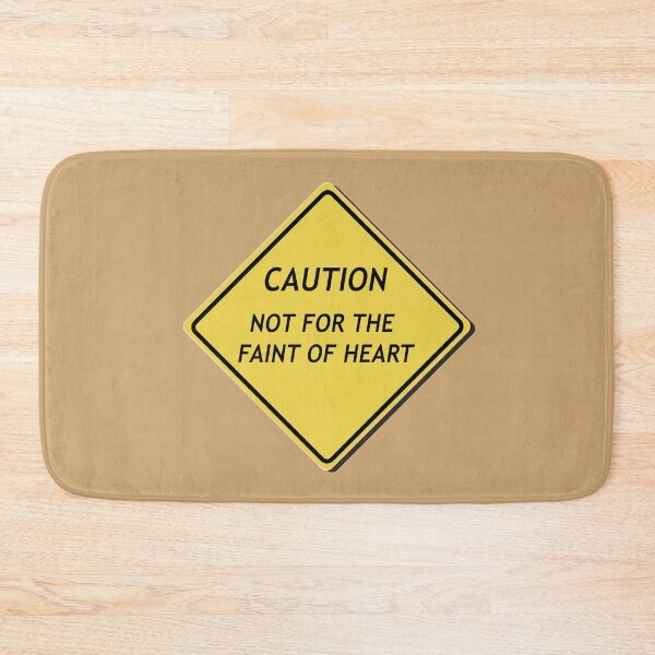 Item preview, Caution Not for the faint of heart. designed and sold by WordyDreams.