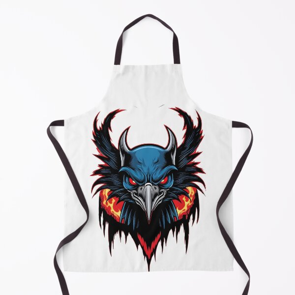 Artikelvorschau, Demon Crow Skateboarding mit feurigen Augen – Vektorgrafik T-Shirt entworfen und verkauft von WAUZ.