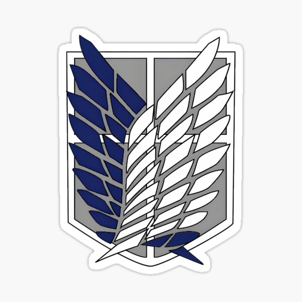 Item preview, Exploration Battalion SnK Emblem designed and sold by atenyos.